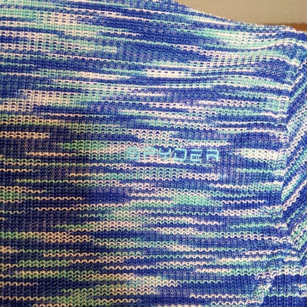 Spider Core Sweater Blue Turquoise M - Picture 7 of 12